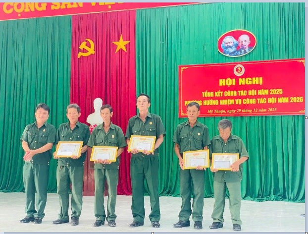 TỔNG KẾT CÔNG TÁC HỘI CỰU CHIẾN BINH NĂM 2025 VÀ PHƯƠNG HƯỚNG NHIỆM VỤ NĂM 2026