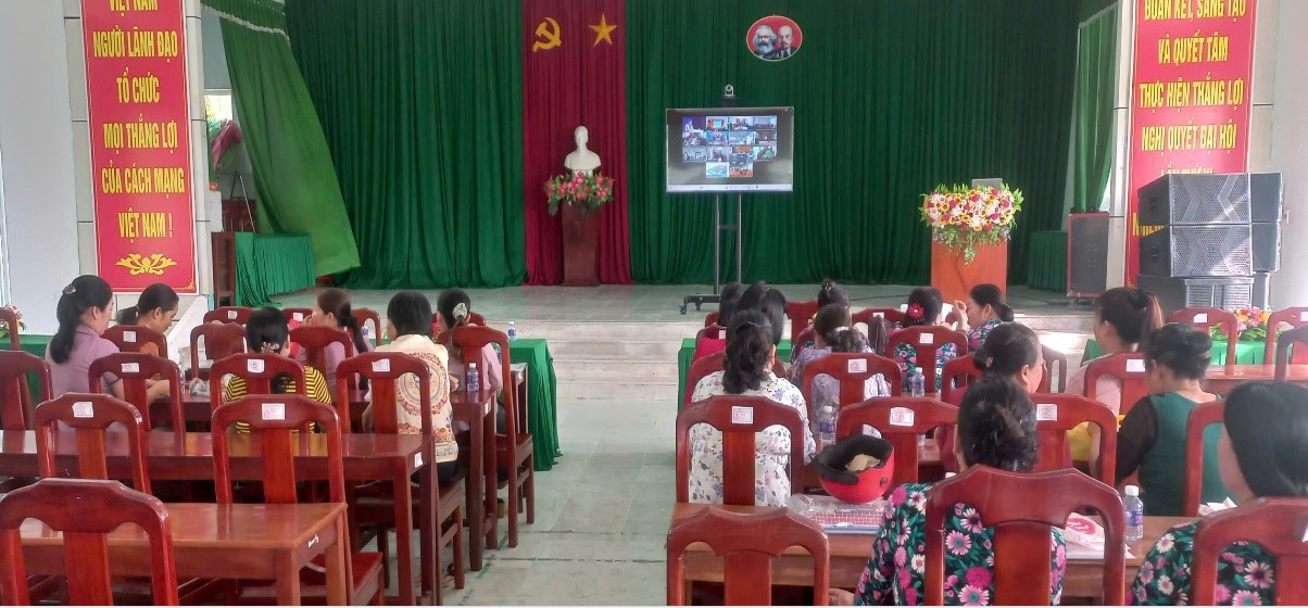 HỘI LHPN XÃ MỸ THUẬN TẬP HUẤN NGHIỆP VỤ CÔNG TÁC HỘI

