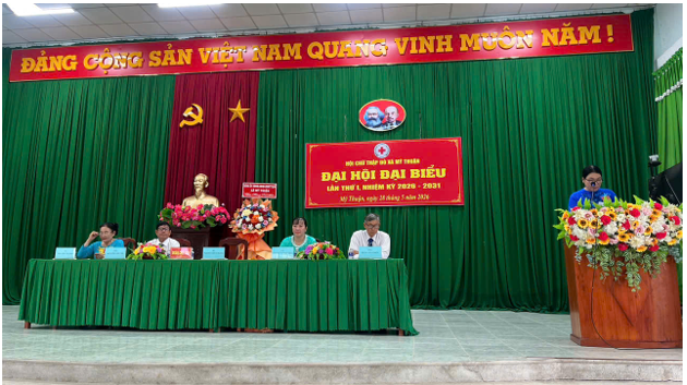 ĐẠI HỘI HỘI CHỮ THẬP ĐỎ XÃ MỸ THUẬN LẦN THỨ I 
NHIỆM KỲ 2026-2031
