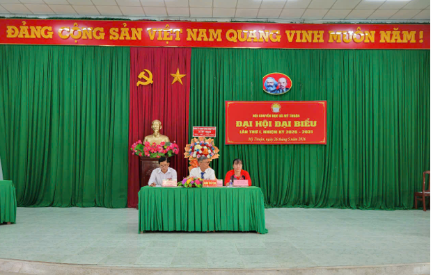ĐẠI HỘI ĐẠI BIỂU HỘI KHUYẾN HỌC XÃ MỸ THUẬN 
LẦN THỨ I, NHIỆM KỲ 2026 - 2031
