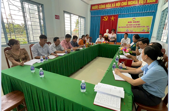 TỔ CHỨC HỘI NGHỊ HIỆP THƯƠNG LẦN THỨ NHẤT
BẦU CỬ ĐẠI BIỂU HĐND XÃ MỸ THUẬN, NHIỆM KỲ 2026 – 2031.
