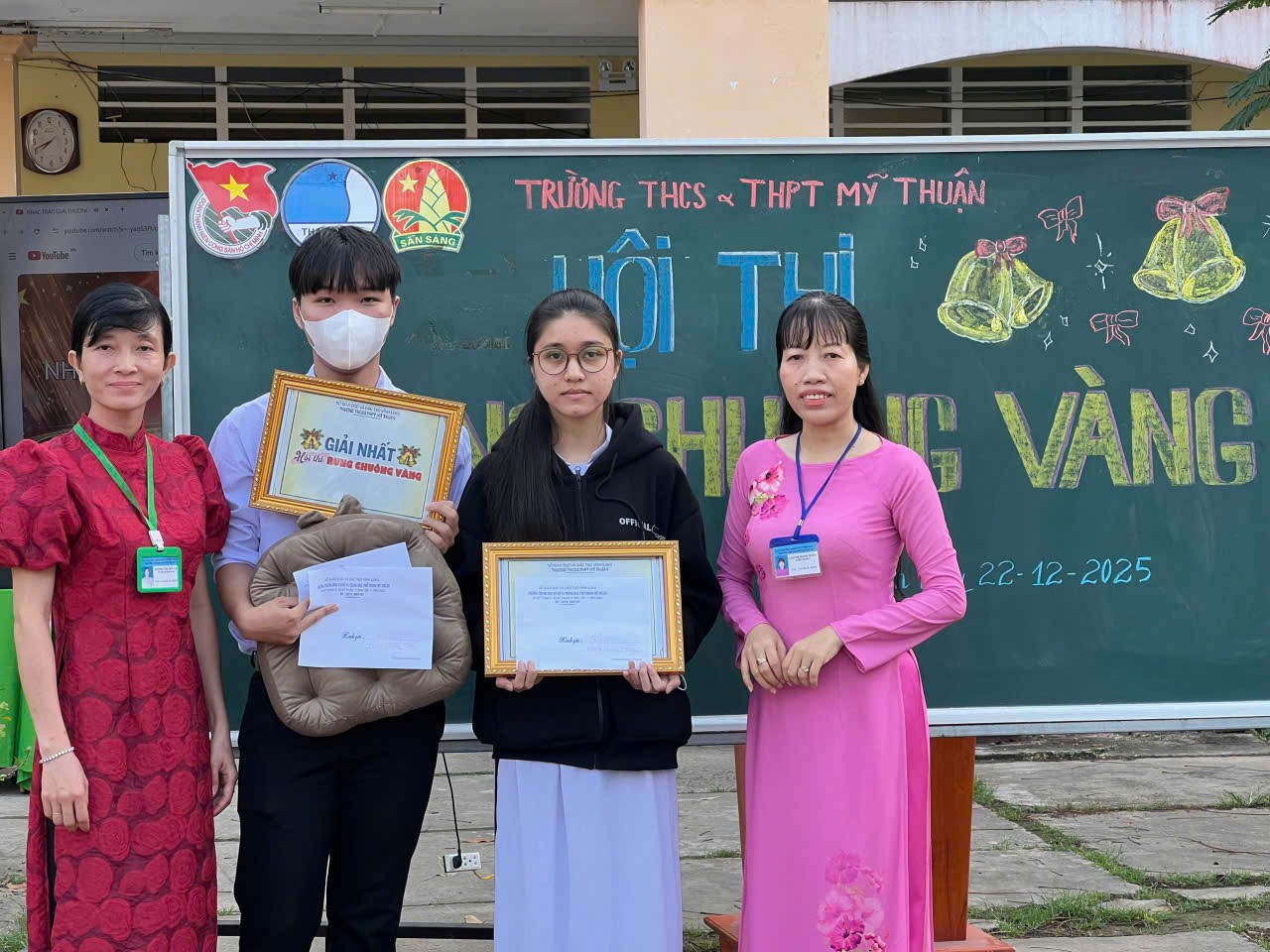 Trường THCS và THPT Mỹ Thuận tổ chức nhiều hoạt động chào mừng kỷ niệm 81 năm Ngày thành lập Quân đội Nhân dân Việt Nam