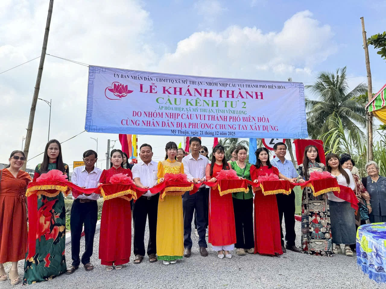 LỄ KHÁNH THÀNH CẦU KÊNH TƯ 2  
NIỀM VUI TRƯỚC THỀM NĂM MỚI 2026
